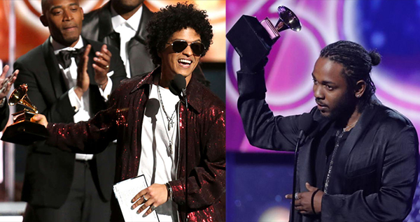 Bruno Mars, Kendrick Lamar Dominate 2018 Grammy Awards – NAGA ...