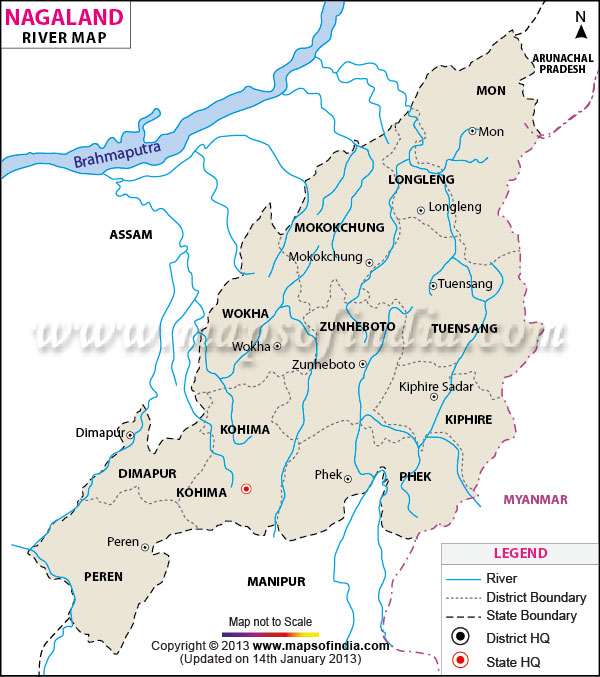 Safety advisory issued to prevent disaster along rivers of Nagaland ...