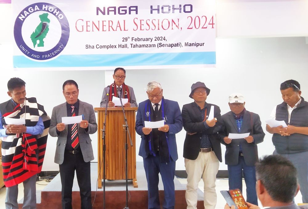 Sulanthang Lotha-led Naga Hoho team assumes offices – NAGA REPUBLICNAGA ...